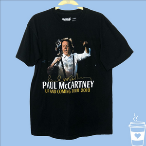 Paul McCartney 2010 Up and Coming Tour T-shirt